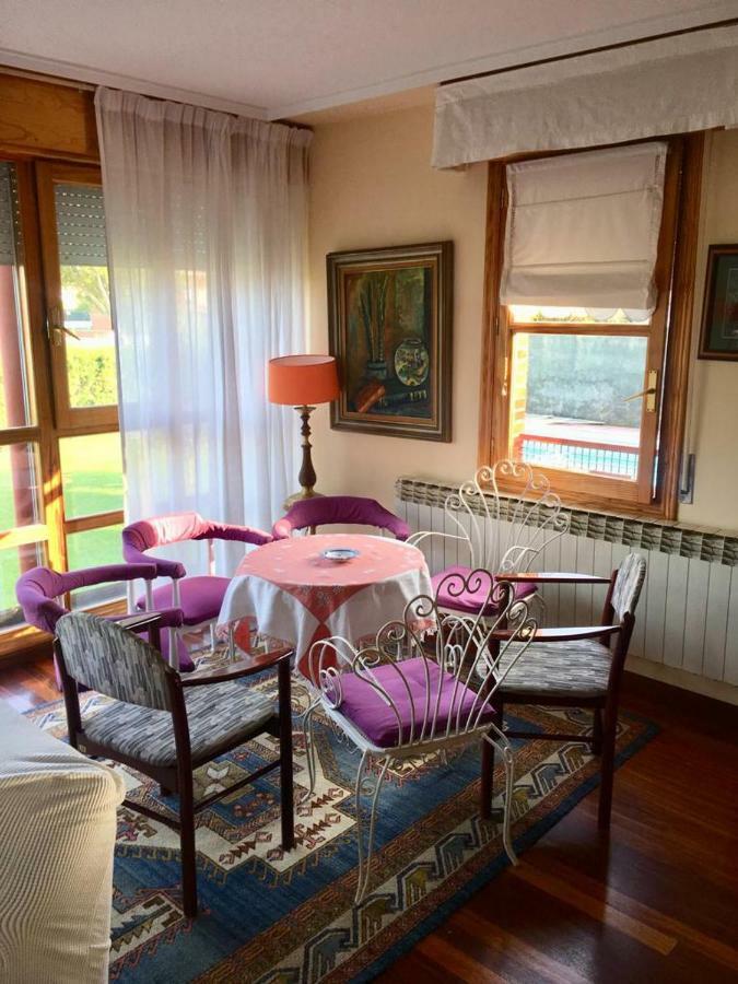 Preciosa Casa Independiente Con Piscina Cubierta Y Gran Jardin Privados Haro Dış mekan fotoğraf